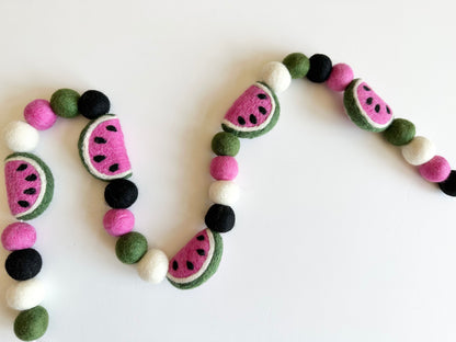 Pink Watermelon Garland