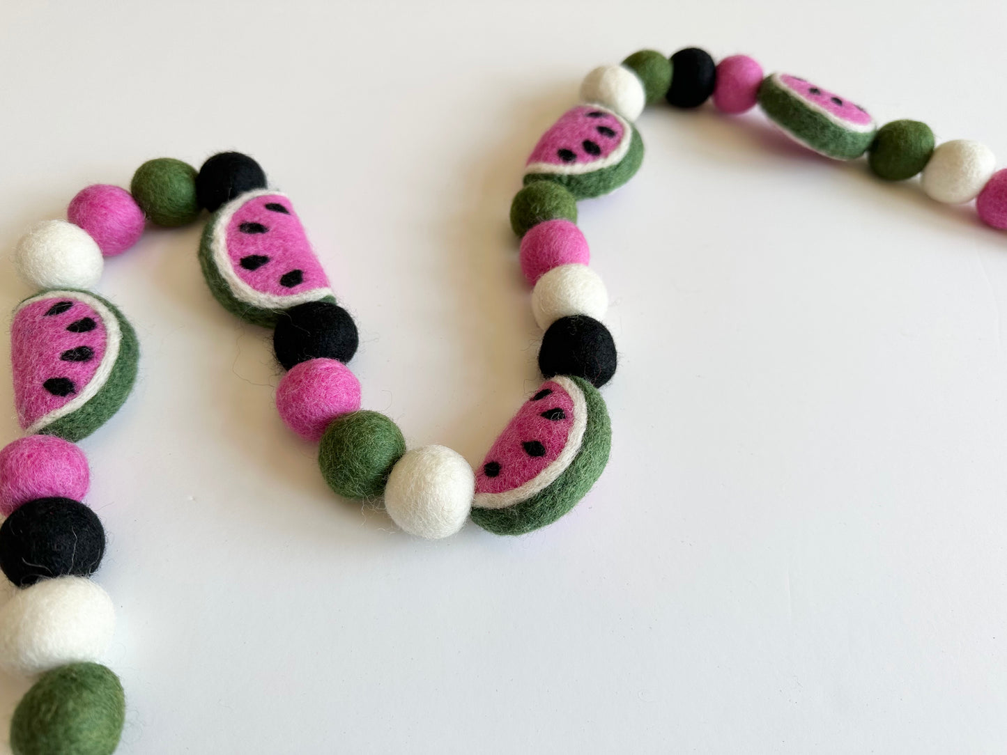 Pink Watermelon Garland