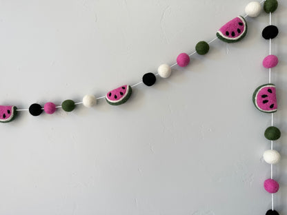 Pink Watermelon Garland