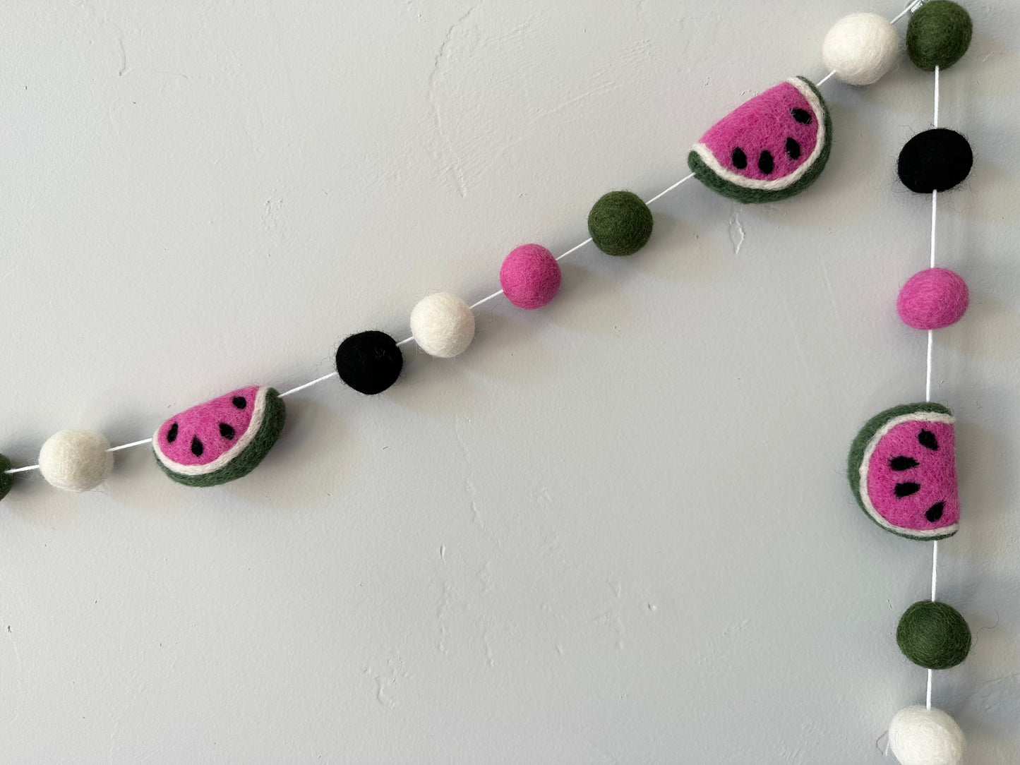 Pink Watermelon Garland