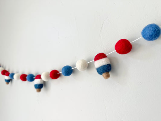 Bright Bomb Pop Garland