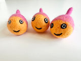 Happy Felted Fish