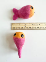 Happy Felted Fish