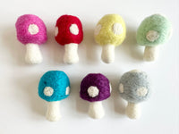 Mushroom Felt Ornament