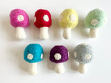 Mushroom Felt Ornament