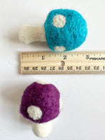 Mushroom Felt Ornament