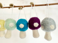 Mushroom Felt Ornament
