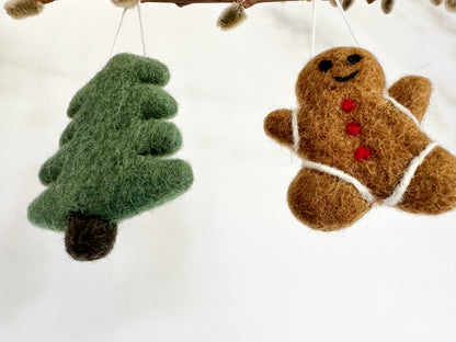 Gingerbread and/or Tree Ornament