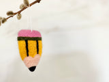 Perfect Teacher Gift - Pencil Ornament