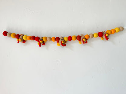 Turkey Day Thanksgiving Garland