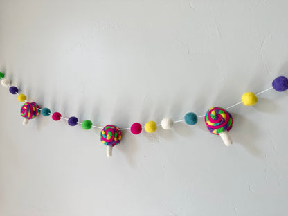 Neons Lollypop Garland