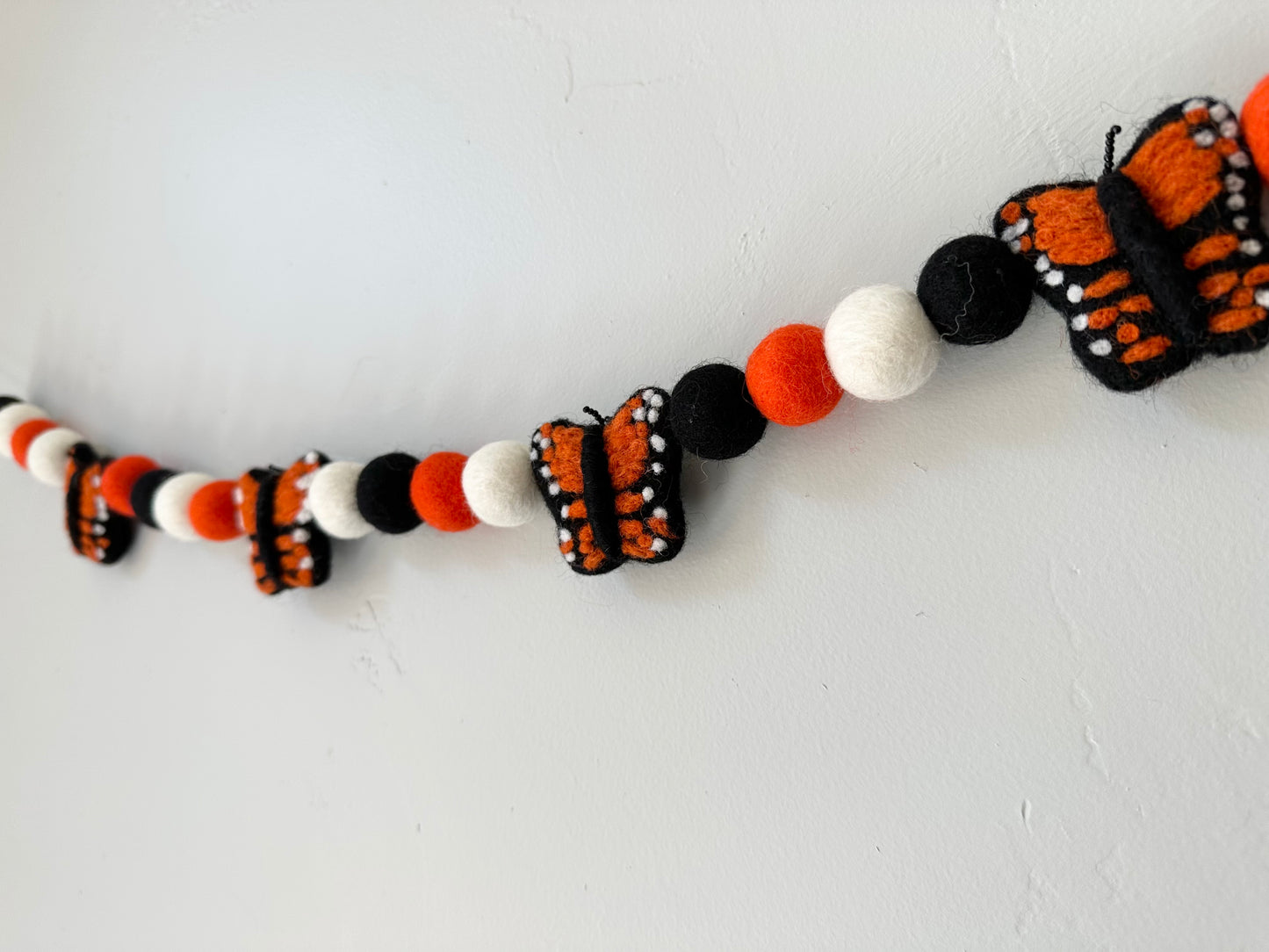 Monarch Butterfly Garland