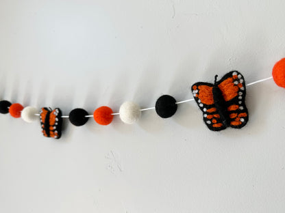 Monarch Butterfly Garland
