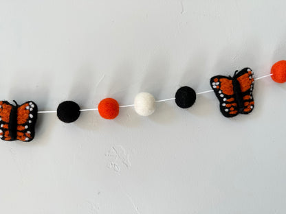 Monarch Butterfly Garland