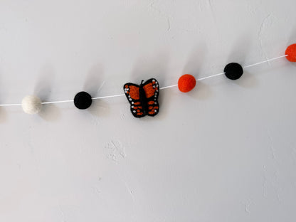 Monarch Butterfly Garland