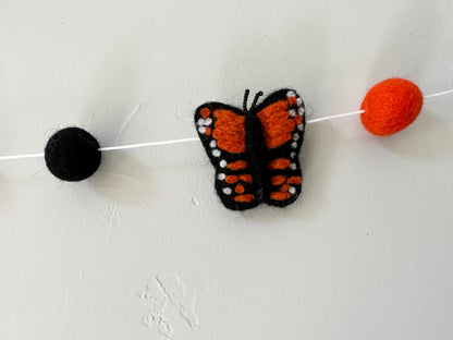 Monarch Butterfly Garland