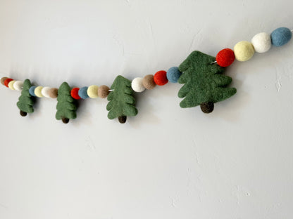 Woodland Nursery Tree Garland