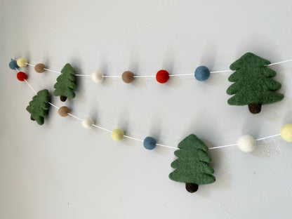 Woodland Nursery Tree Garland