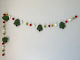 Bright Evergreen Tree Garland
