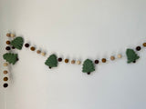 Wintery Evergreen Tree Garland