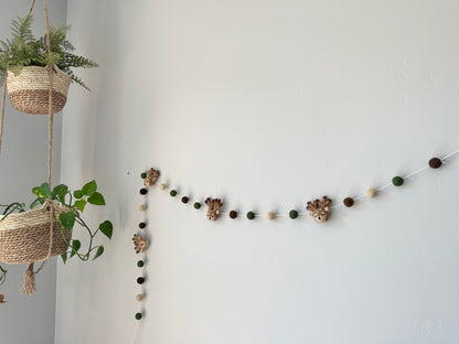 Winter Deer Garland