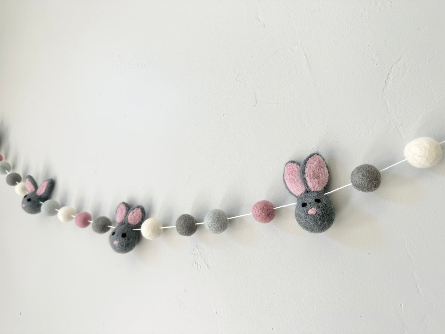 Gray Bunny Garland