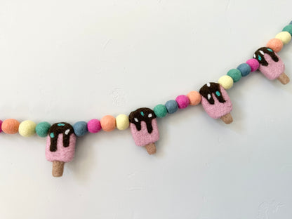 Pink Fudgsicle Garland