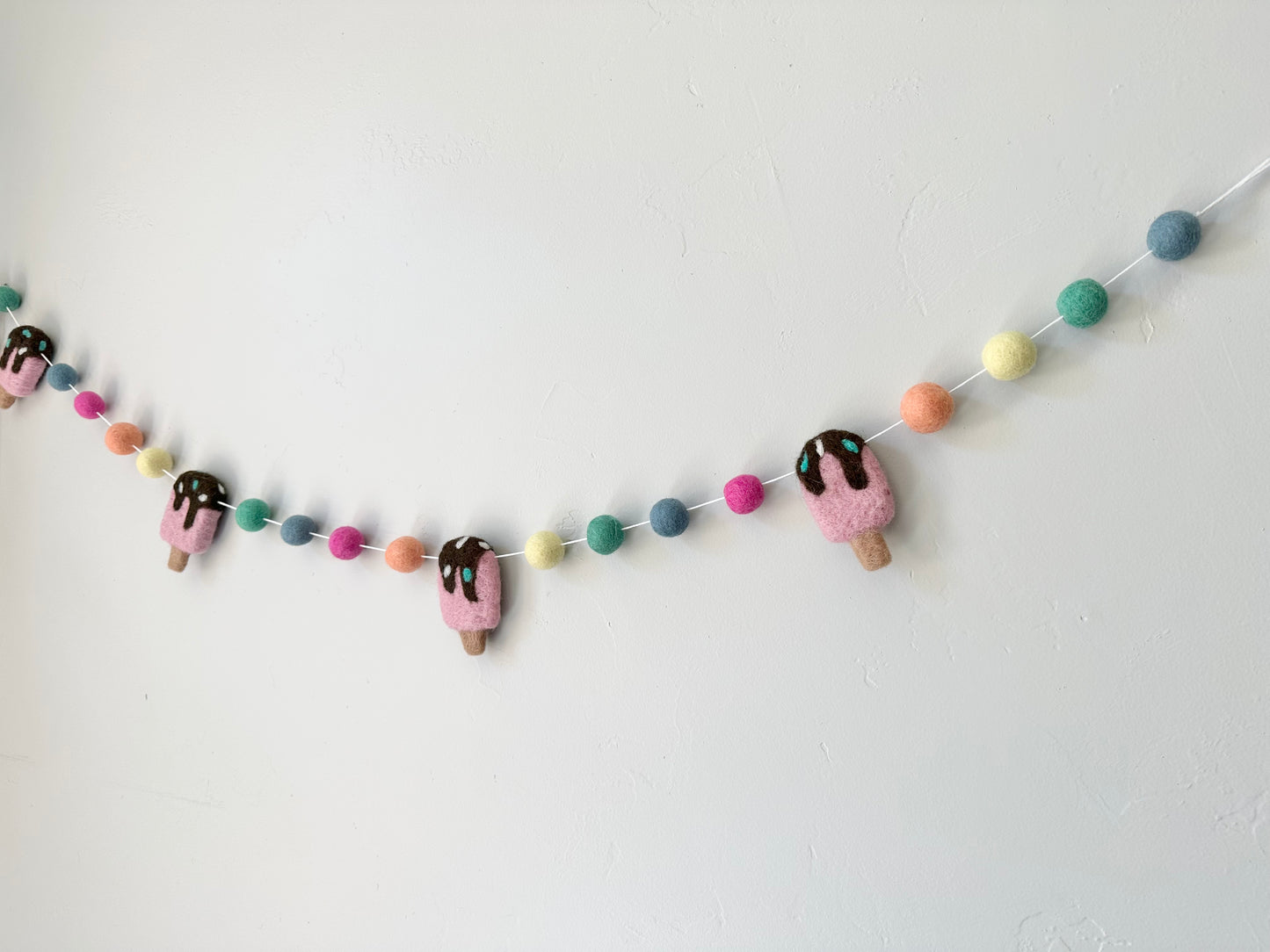 Pink Fudgsicle Garland