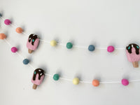 Pink Fudgsicle Garland