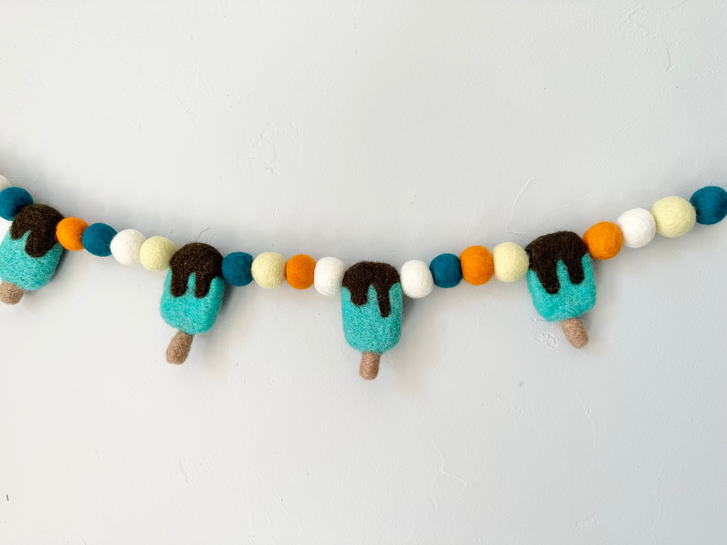 Blue Fudgsicle Garland