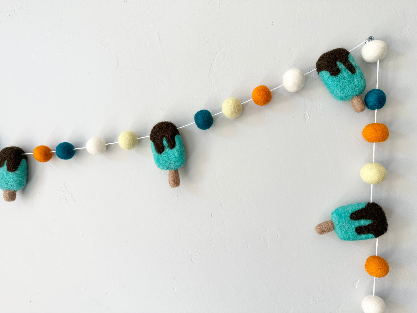 Blue Fudgsicle Garland
