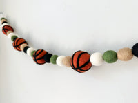 Customizable Basketball Garland