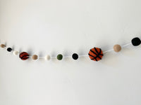 Customizable Basketball Garland