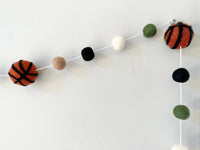 Customizable Basketball Garland