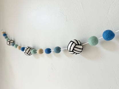 Beach Volleyball Garland