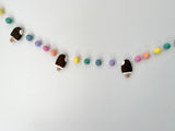 Brown Fudgsicle Garland