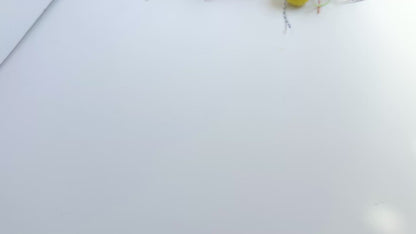 Solid Wool Cat Toy with Colorful Tendrils - 3.5cm Felted ball