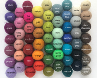 Random Rainbow Curtain Ties