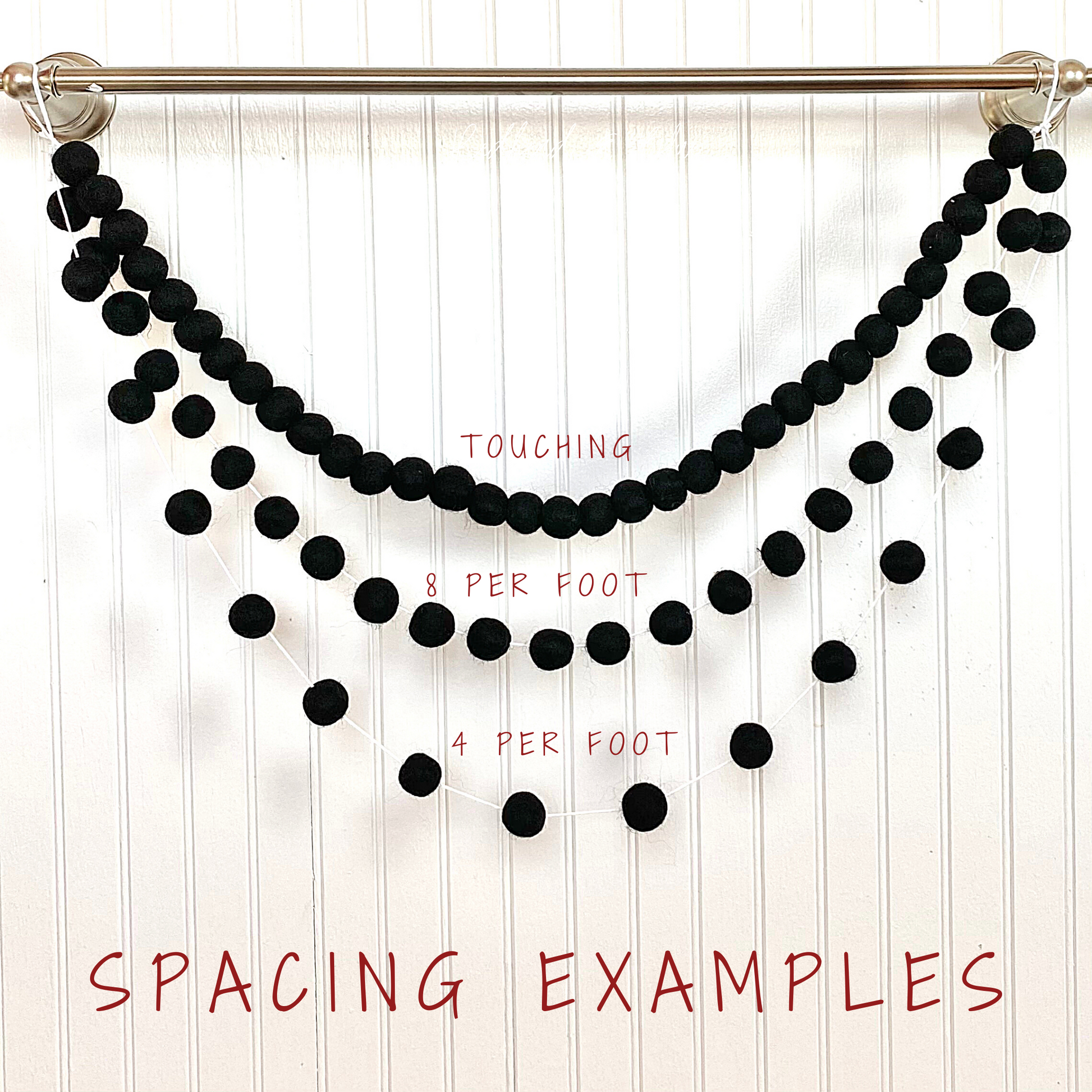 Spooky Halloween Garland - Redheadnblue