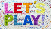 Felt Ball Letter E