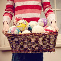 Tie Dye Stripe Dryer Balls - Redheadnblue
