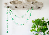 Mint Gradient Felt Ball Garland