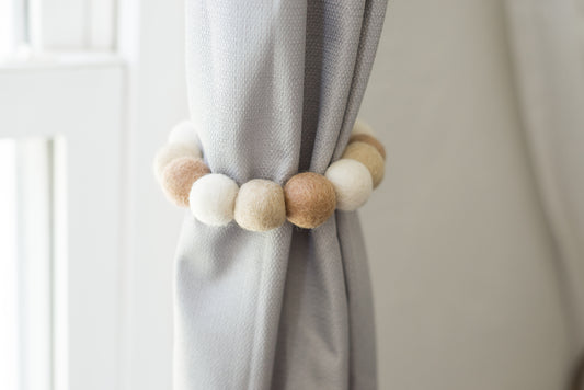 Neutral Tone Curtain Ties