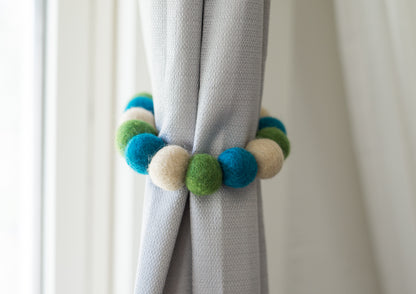 Ocean & Forest Curtain Ties