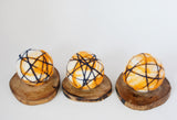 Orange Stripe Dryer Balls - Redheadnblue