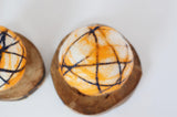 Orange Stripe Dryer Balls - Redheadnblue
