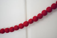 Solid Red Garland - Redheadnblue