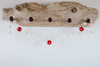 Red & White Mushroom Garland