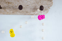 Bright White Bunny Garland