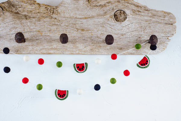 Summer Melon Garland – Wool Jamboree